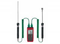 Термометр RGK CT-12 с погружным зондом температуры TR-10W и поверхностным зондом TR-10S