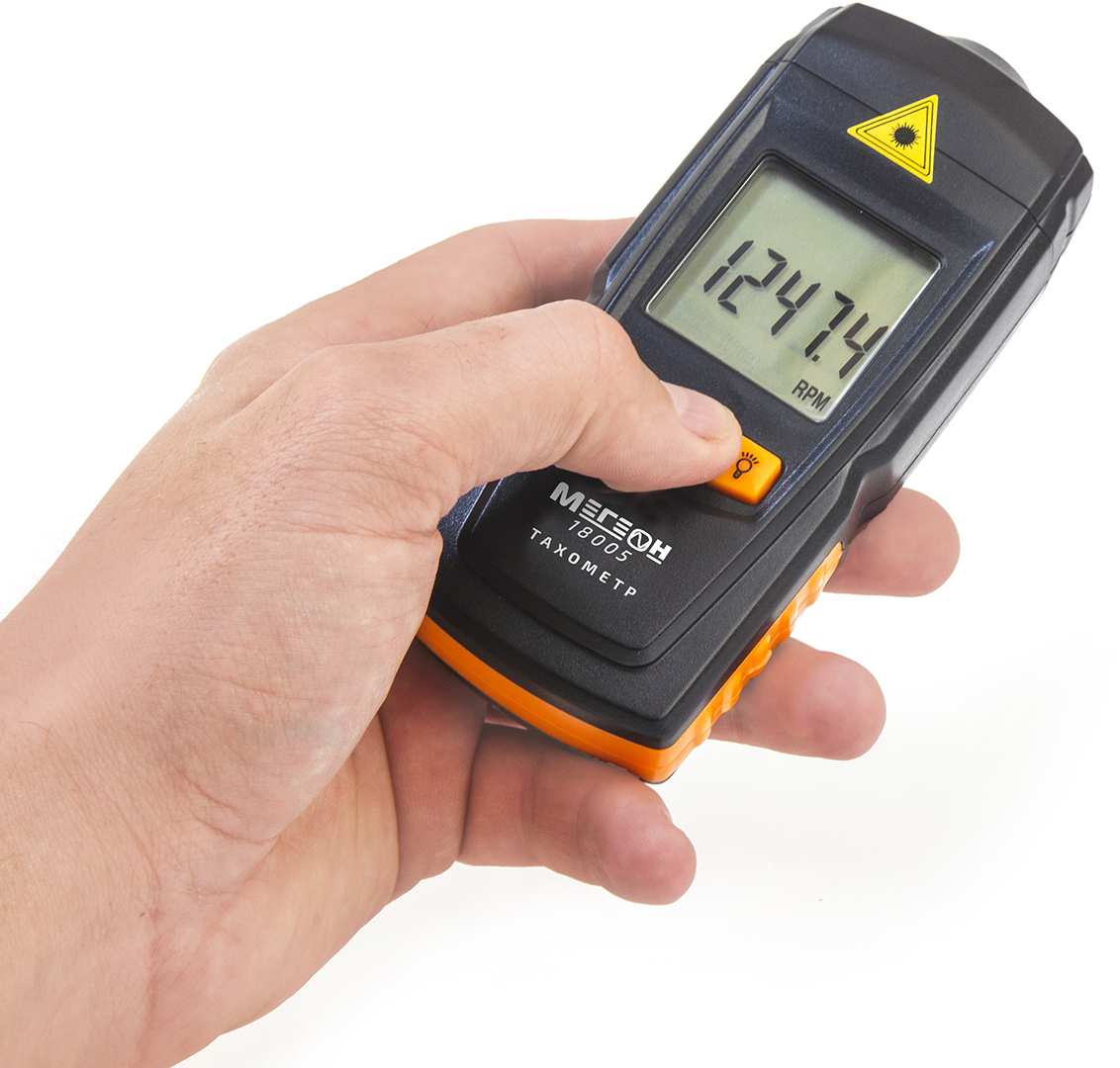 тахометр лазерный бесконтактный