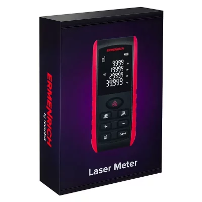 Лазерная рулетка Ermenrich Reel PRO GE40, черный