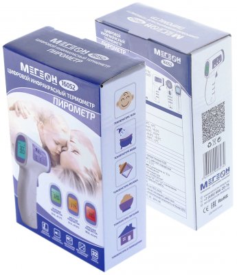 Термометр бесконтактный МЕГЕОН 16052