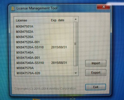 Эмулятор базовых станций Anritsu MD8475A (демонстрационный)