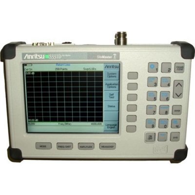 Анализатор кабелей, антенн, АФУ Anritsu S331D с опциями, с поверкой (демонстрационный)