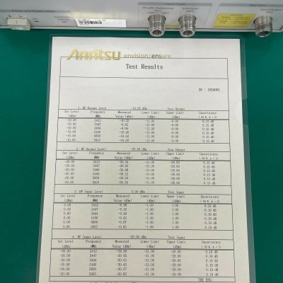 Комплекс для тестирования WLAN, IEEE 802.11, Wi-Fi Anritsu MT8860C, с поверкой (демонстрационный)