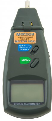 Контактный/Лазерный фототахометр МЕГЕОН 18003